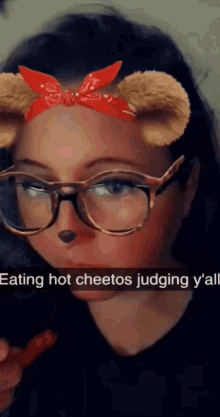 hot cheetos snapchat judging astrid