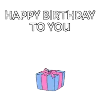 a cartoon tiger is sitting in a box of popcorn and singing happy birthday to you