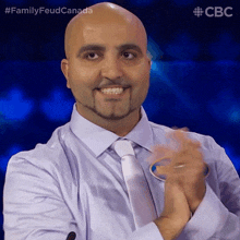 Clapping Mamoun GIF - Clapping Mamoun Family Feud Canada GIFs