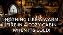 Stay Warm Cold Outside GIF - Stay Warm Cold Outside Fireplace GIFs