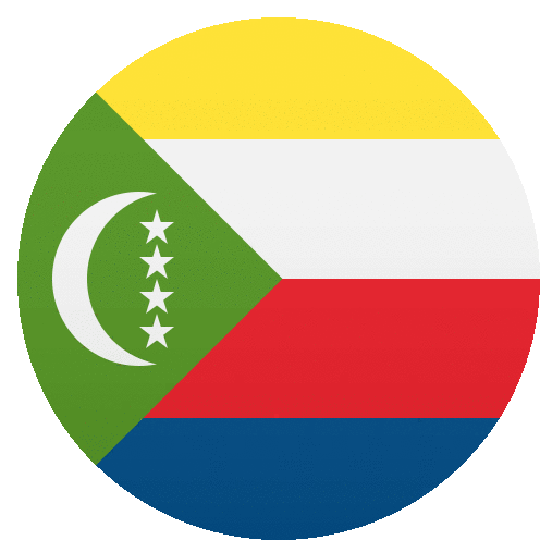 Comoros Flags Sticker - Comoros Flags Joypixels Stickers