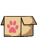 Cat Blob Box Sticker - Cat Blob Box Stickers