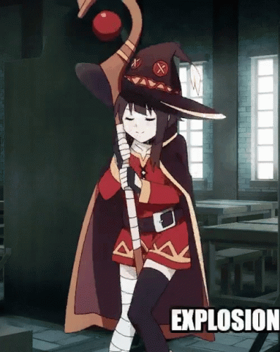 Anime Witch GIF - Anime Witch Explosion - Descubre & Comparte GIFs