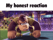 My Honest Reaction Dk GIF - My Honest Reaction Dk Donkey Kong GIFs