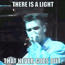 Morrissey There Is A Light GIF