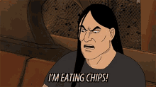 Im Eating Chips Mad GIF - Im Eating Chips Mad Angry GIFs