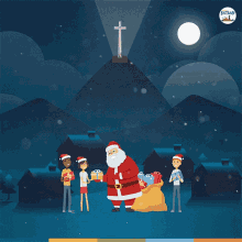 Christmas Santa Claus GIF - Christmas Santa Claus Beholdbataan GIFs