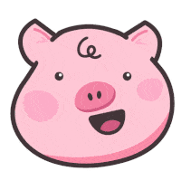Guiño Merqueo Sticker - Guiño Merqueo Pig Stickers