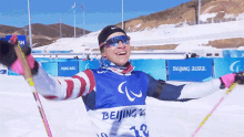 thrilled team usa oksana masters alpine skiing beijing2022winter paralympics