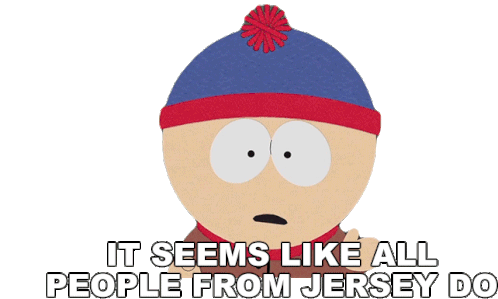 It Seems Like All People From Jersey Do Is Hump And Punch Each Other Stan Marsh Sticker - It Seems Like All People From Jersey Do Is Hump And Punch Each Other Stan Marsh South Park Stickers