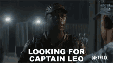 looking for captain leo lt thomas damson idris outside the wire where is captain