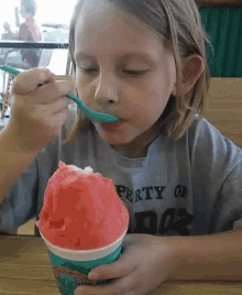 Yummy Ice Cone GIF