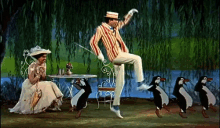 A GIF - Mary Poppins Dance Penguin GIFs