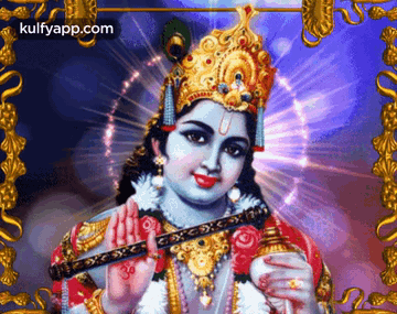 Lord  GIF - Lord krishna Lordkrishna Bless you - Discover &  Share GIFs