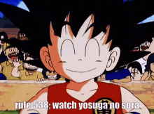 Rules Goku GIF - Rules Goku Yosuga No Sora GIFs
