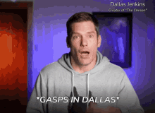 The Chosen Dallas Jenkins GIF - The Chosen Dallas Jenkins Gasps In Dallas GIFs