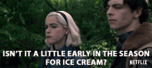 Isnt It A Little Early In The Season For Ice Cream Ross Lynch GIF - Isnt It A Little Early In The Season For Ice Cream Ross Lynch Harvey Kinkle GIFs