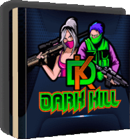 Dark Kill Book Sticker - Dark Kill Book Logo Stickers