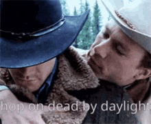 Hop On Dead By Daylight Brokeback Mountain GIF - Hop On Dead By Daylight Dead By Daylight Brokeback Mountain GIFs