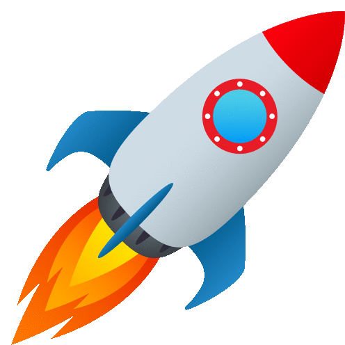 Rocket Travel Sticker - Rocket Travel Joypixels - Discover & Share GIFs