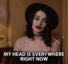 My Head Is Everywhere Right Now Paige GIF - My Head Is Everywhere Right Now Paige The Rock GIFs