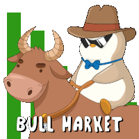 Bull Market Pump It Sticker - Bull Market Bull Market Stickers