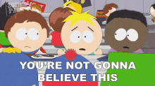 Youre Not Gonna Believe This Butters GIF - Youre Not Gonna Believe This Butters South Park GIFs