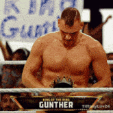 Gunther King Of The Ring GIF - Gunther King Of The Ring King And Queen Of The Ring GIFs