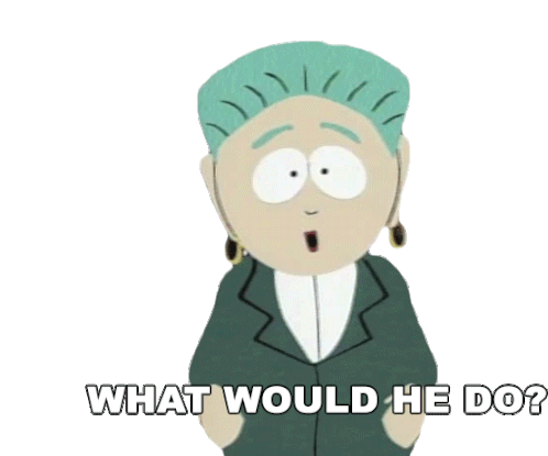 What Would He Do Mayor Mcdaniels Sticker - What Would He Do Mayor Mcdaniels South Park Stickers