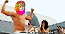 Layc Proud To Death GIF - Layc Proud To Death Naked Apes GIFs