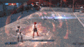 a screenshot of a video game with the word phoenix dance at the bottom