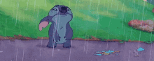 Lilo And Stitch Rain GIF - Lilo And Stitch Rain Sad GIFs