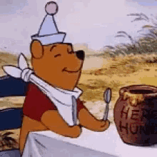 Hungry Pooh GIF - Hungry Pooh Ready GIFs
