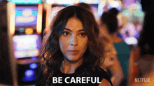 Be Careful Ava Winters GIF - Be Careful Ava Winters Obliterated GIFs