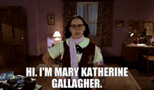 Hi Hello GIF - Hi Hello Mary Katherine Gallagher GIFs