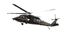 a black helicopter with the number n72780 on the side