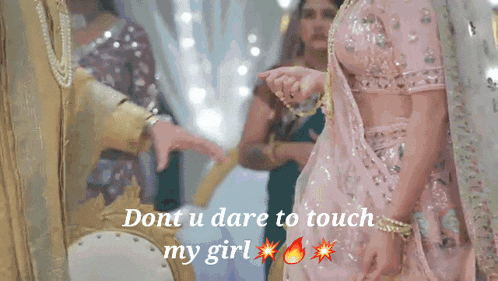 a blurred image of a woman with the words 