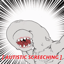 Autistic Monster GIF - Autistic Monster Screeching GIFs