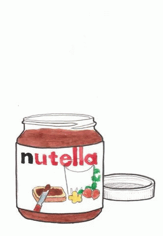 nutella tumblr drawing