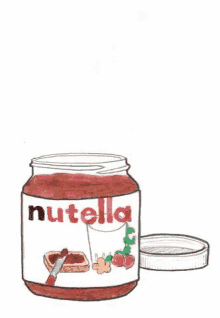 Nutella Monster GIF - Nutella Monster Drawing GIFs