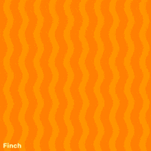 an illustration of a penguin with the name finch on the bottom right