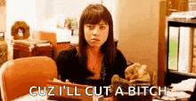 Parksandrec Stab GIF - Parksandrec Stab Angry GIFs