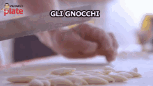 gnocchi pasta italian food enjoy your meal kneading