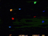 a video game screen shows a man carrying a large red item with chinese writing on it