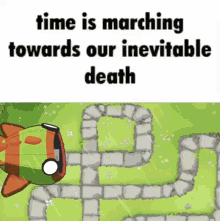 Btd6 Time Is Marching Toward Our Inevitable Death GIF - Btd6 Time Is Marching Toward Our Inevitable Death Bloonarius GIFs