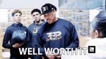 Well Worth It GIF - Lavar Ball Well Worth It Sole Collector GIFs