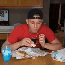 Done Eating Conner Bobay GIF - Done Eating Conner Bobay Im Full GIFs