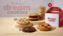 tim hortons dream cookies rocky road dream cookie mandms minis dream cookie reeses minis dream cookie