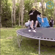 trampoline oops