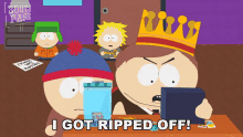 i got ripped off eric cartman stan marsh south park what a ripoff